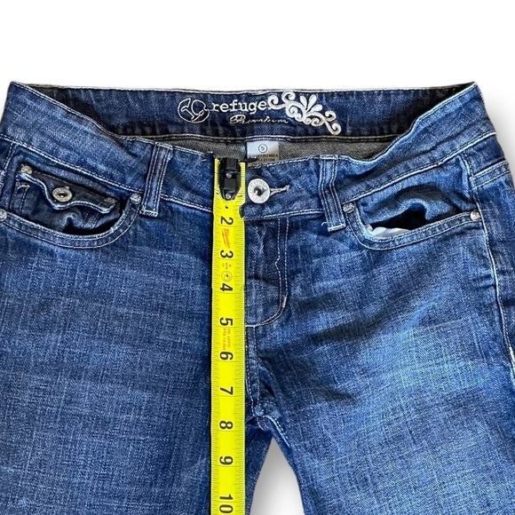 Refuge Premium Juniors Denim Bootcut Jeans - Size 5 - Picture 6 of 9
